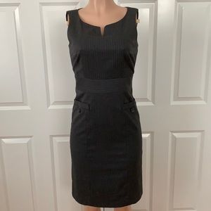 Professional Gray pinstriped Dress
